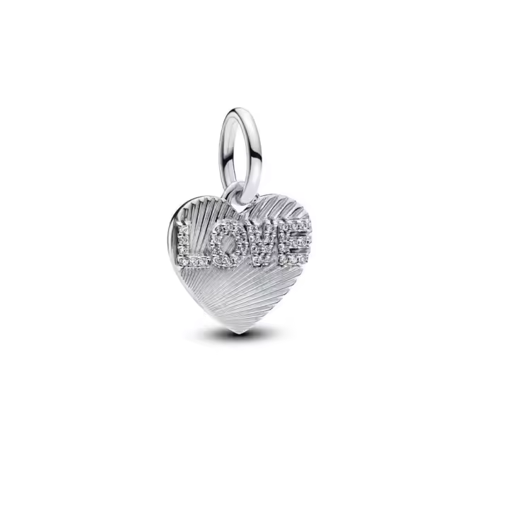 793604C01 - Charm Colgante Grabable en plata de ley Corazón Amor | Pandora Oficial 793604C01 PANDORA Raíz Joyas Pandora MUJER inicio Charm Pandora Grabado online Mujer Pandora Original - 1