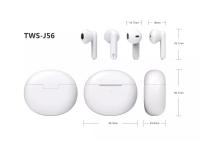 Auriculares Garyway J56 Inalámbricos TWS Bluetooth 5.1 Estéreo Con Codec AAC Latencia Baja AI Call Cancelación De Ruido APP Control De Volumen Isolación Acústica Metal PVC Impedancia 32Ω - details 9