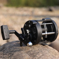 Carrete De Pesca En Agua Salada Sougayilang Serie 3000 4000 Carrete De Trapecio Derecho Para Pesca En Oceano Y Río Material Plástico - details 8
