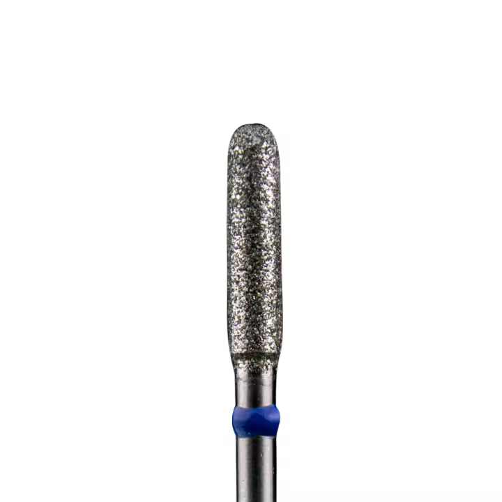 Thuya Fresa de Modelo Microfono Azul Medium - Fresa para Torno de Uñas - Herramienta Profesional de Manicura - 1