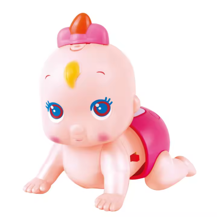 Muñeco De Terciopelo JJ Lindo Para Bebés Con Música Y Risas Que Dice 'Dad' Y 'Mama' Para Niños Tamaño 4.5 Pulgadas - 1