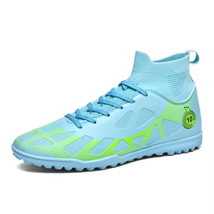 Zapatos De Fútbol Profesionales TF Resistentes Al Desgaste Para Adolescentes Y Adultos Suela De Goma Arco Alto Antideslizante Tamaño True Fit - 1