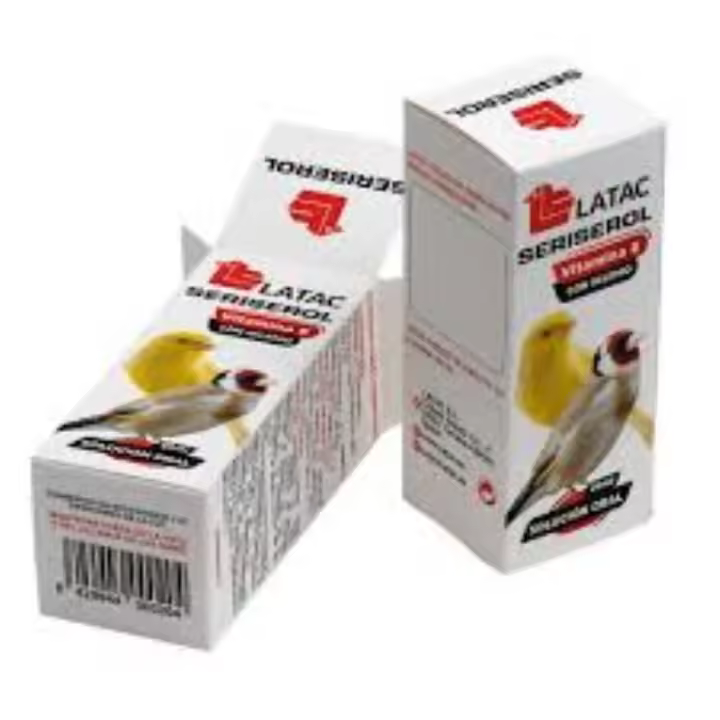 Vitamina E + Selenio SERISEROL LATAC para aves liquido 20 ml - 1
