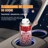 NQT Eliminador de Olores para Coche de Descarga Única 150ml- Ambientadores de Automóvil Absorbe los Malos Olores -Olor de Lavanda Vainilla Piruleta Pino Coche Nuevo Brisa Marina - details 0