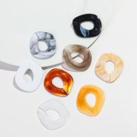 10pcs Cuentas De Acrylico En Forma De Cuadrado Grande Para Hacer Pulseras Collares Y Aretes DIY Accesorios De Joyería - details 4