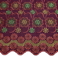 Tela De Encaje Africano De Algodón Para Mujer 5 Yardas Ideal Para Vestidos De Boda Y Fiestas Costura Y Bordado - details 18