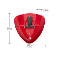 Discos De Base Para Mopa Reemplazo De Cabeza De Mopa Plástico Triangular Accesorio Para Cedar Compatible Con Vileda Y O-cedar Rotación De 360° - details 3