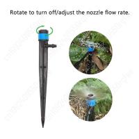 Emisores De Rociador Ajustable Para Riego Jardín 360° Flujo De Agua Para Tubo De 4/7mm Nozzle De Rociador Para Plantas - details 5