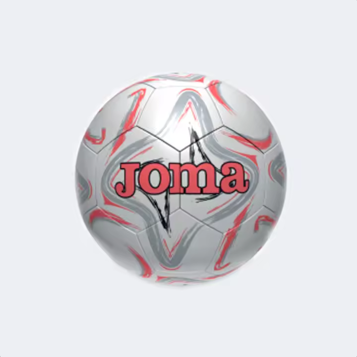 Balón Fútbol Joma Egeo II 401413 Gris Coral Flúor 268 Talla 4 - 1