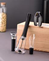 Abrevidor De Botellas De Vino Automático Eco-amigable Plástico Herramientas De Vino Con Aluminio Resistente Para Cocina Y Uso Doméstico - details 6