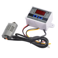 Controlador De Humedad Digital XH-W3005 12V 24V 220V Humidistat Hygrometer Regulador Con Sensor De Humedad Para Industrial - details 4