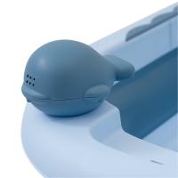 Bañera Plegable Antideslizante Interbaby - Ideal para Casa y Viajes - Divertida Taza en Forma de Ballena - Rosa/Azul/Verde - details 6