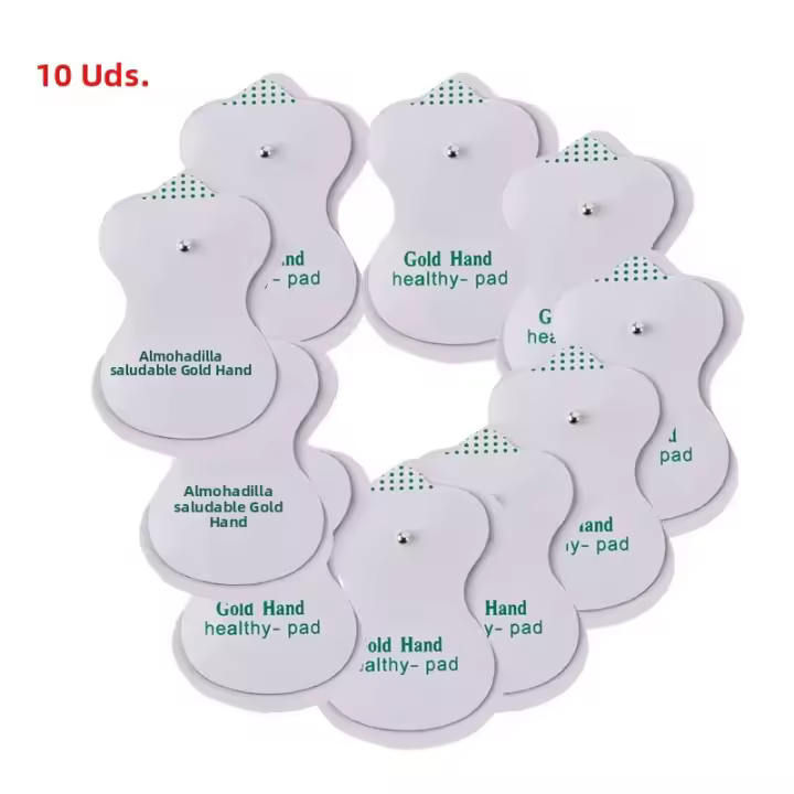 Estimulador Muscular EMS Masajeador Corporal Alivio Del Dolor En Cuello Espalda Hombros Manos Dispositivo De Terapia Digital 8 Modos 15 Intensidades - 1