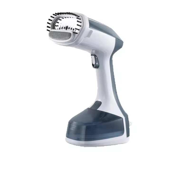 Plancha de vapor vertical Super Crest con mango ergonómico para eliminar arrugas, desinfectar y desodorizar la ropa. 2000W de potencia, suela acero inoxidable, calienta en 15 segundos, capacidad de 200 ml, y viene con accesorios - 1