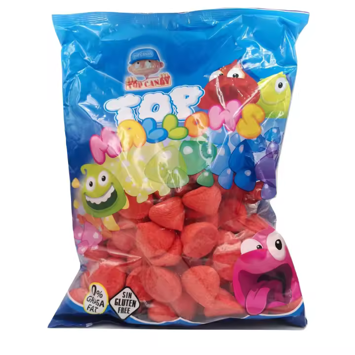 NUBES GOMINOLAS BOLAS ROJAS TOP CANDY 1KG. - 1