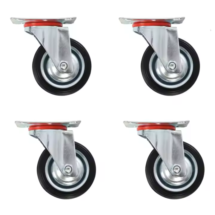 vidaXL Ruedas giratorias 12 unidades 75 mm - 1