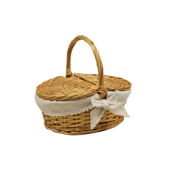 CESTA PICNIC CLARA FORRADA 34x26x30 - 1