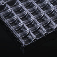 Caja De Almacenamiento Para 25 Bobines Vacíos Herramientas De Costura Organizador De Agujas De Tejer Plástico Unisex - details 5