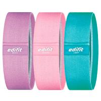 Bandas elásticas de musculación, pack de 3 niveles de resistencia edifit - details 1