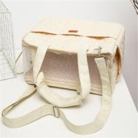 Hanpanda Cuatro Temporada Gran Espacio Transpirable Apertura Lateral Portador Para Perros Gato Portátil de Lona Bolsa Hombro Para Mascotas Suministros Viaje - details 5