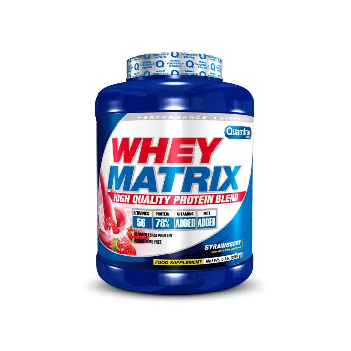 Whey Matrix - Proteína de Suero PROMIKO para Rendimiento y Recuperación (5lb / 2.27kg) QUAMTRAX Protein - 1