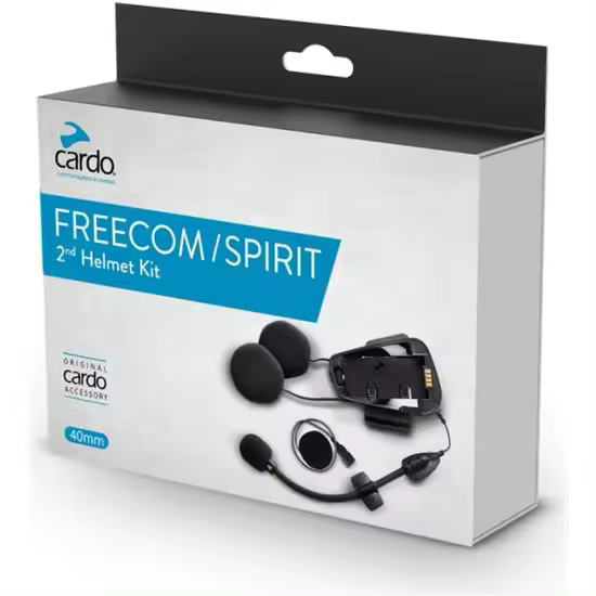 KIT AUDIO CARDO FREECOM / SPIRIT PARA SEGUNDO CASCO ACC00008 - 1