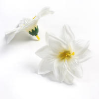 5/10Pcs Flores Artificiales De Seda 9cm Cabezas De Flores Para Boda Decoración De Hogar Y Jardín Accesorios Para Scrapbook - details 10