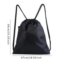 Bolsa De Gimnasio Portátil Para Hombres Gran Capacidad Con Cordón Mochila Ligera Para Baloncesto Accesorios Deportivos - details 0
