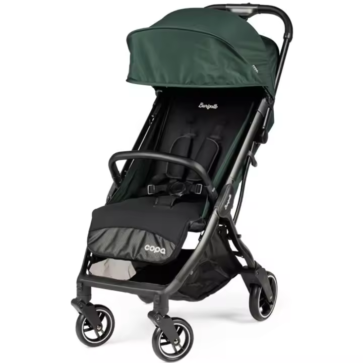 Burigotto Silla de Paseo Copa Para Bebé Con Ruedas Amortiguadas y Cinturón de Seguridad Ajustable - 1