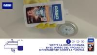 Desatascador de Tuberías Turbo Paso Soluciones Profesionales - Fórmula Especial Triple Acción - details 1