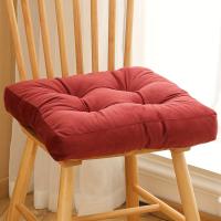 Contemporary Hand-Washable Thick Chair Cushion with Polyester Fiber Filling - Multipurpose, All-Season, Knit Fabric Floor Pillow with Sewn Seam Closure - Adult Use, No Battery Required - details 4