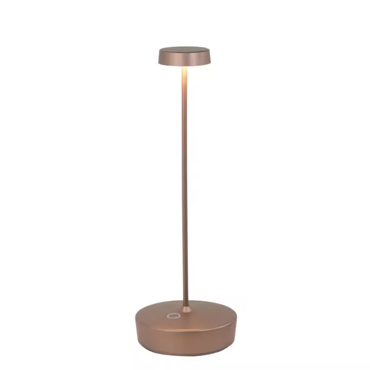 Lámpara de Mesa LED Swap recargable y regulable en Bronce mate con duración de agua de hasta 12 Horas - 1