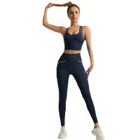 Traje de yoga Delgado Como Hilo, traje Deportivo de alta intensidad, ropa de yoga transpirable de Alta elasticidad - details 0