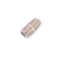 10pcs/Pack Conector F De Aleación De Aluminio Juntador De Tubos Femenino Adaptador De Barra Para Satélite/Cable TV RG6 Coaxial - details 2