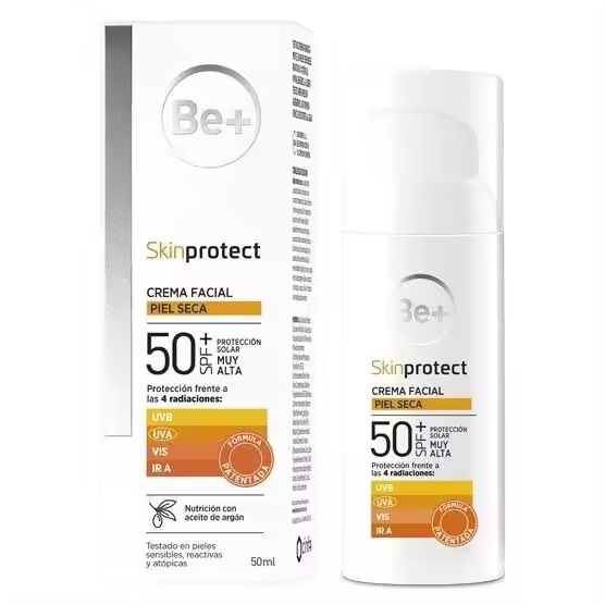 Cinfa Be+ Skinprotect Crema Facial Piel Seca SPF 50+ 50 ml - 1