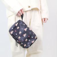 Bolso De Maquillaje Sanrio Hello Kitty De Gran Capacidad Plegable Portátil Colgable Para Mujer Regalo De Cumpleaños - details 11