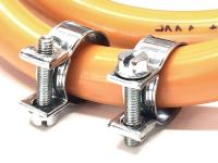 2m Kit homologado para instalación de butano en estufas y cocinas de gas. 2 abrazaderas + manguera 2m. Fecha de caducidad de la manguera de 4 a 5 años | Suministros Castro - details 2