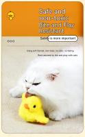Juguete Interactivo Para Gatos Y Perros Pato Flotante Con Sensor De Vibración Juguete De Peluche Lavable Divertido Para Gatos Y Niños - details 6