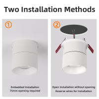 Lámpara De Techo LED Sunset Rotativa Para Fiesta Y Navidad Decoración De Ambiente Con Efecto Neón Luz De Fondo Para Habitación Material De Aluminio - details 7
