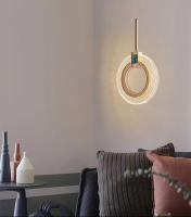Lámpara Colgante Larga De Línea Moderna Y Sencilla Para Dormitorio Y Sala De Estar Decorativa Metal LED Fuente De Alimentación AC 90-260V - details 15