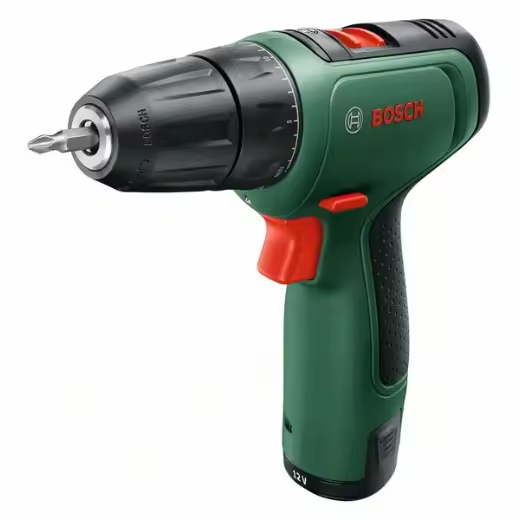 Bosch EasyDrill 1200 1500 RPM Sin llave 940 g Negro, Verde - 1