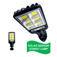 AmmToo 72COB Lámpara De Pared Solar LED Para Exteriores Con Inducción Por Movimiento Para Jardín Terraza Garaje Y Calle 616B Moderno Y Dimmable Protección IP65 - details 0