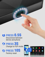 Adaptador De Auto Android OTTOCAST A2Air pro De Cable a Inalámbrico Para Nissan VW Ford Accesorios De Coche Bluetooth Upgrade Dongle - details 2