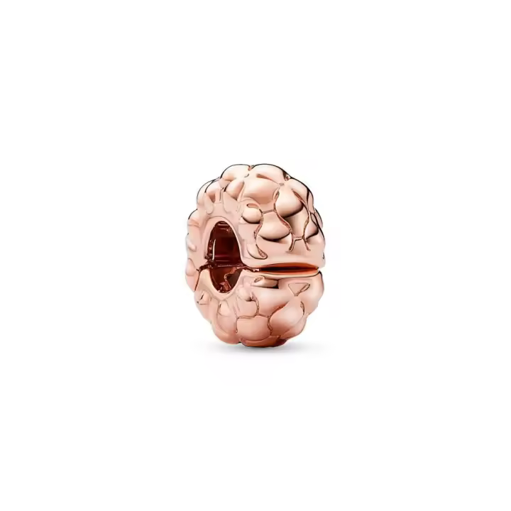 782716C00 - Clip con un recubrimiento en oro rosa de 14k con Tachuelas Fino Pandora 782716C00 PANDORA Raíz Joyas Pandora MUJER inicio Charm Pandora Clips Pandora Mujer Pandora Original - 1