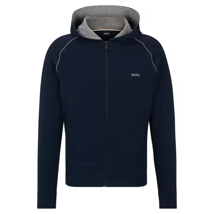 BOSS Hombre Chaqueta Sudadera con Capucha - Mix & Match Jacket H, Algodón elástico - 1