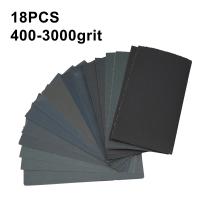 Juego De 18 Piezas De Papel De Hierro Puro Para Bricolaje 400-3000 Grit Herramientas De Pulido Abrazadera Seca Y Húmeda - details 0