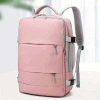 Mochila antirobo impermeable para Mujer, Bolsa de viaje de gran capacidad, a la moda, Con Correa de equipo, para portátil - details 3