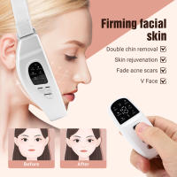 Nuevo producto, modelo privado, instrumento de adelgazamiento facial con control remoto, artefacto de adelgazamiento facial, masajeador de microcorriente EMS, instrumento de belleza facial en V - details 5