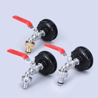 Adaptador De Grifo De Tanque IBC Duradero Tapa S60*6 Hilo Crudo a Conector 1/2'' 3/4'' Reemplazo De Válvula Para Jardín Y Hogar - details 0