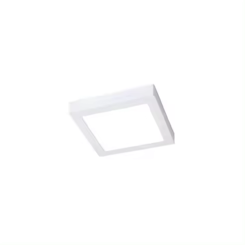 CRISTAL RECORD Downlight LED Superficie Cuadrado Blanco 6W Empotrable - 1